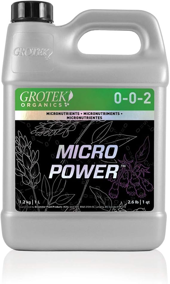 Grotek GT0006549 MicroPower, 1L, 1 L, Grey