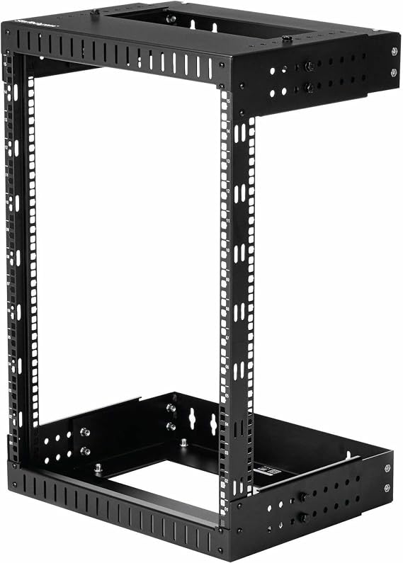 Wall Mount Server Rack 15U Rack Variable Depth 12 - 20 inches