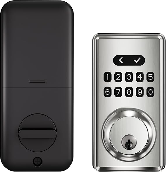 Keypad Deadbolt, Keyless Entry Door Lock,Smart Deadbolt Lock