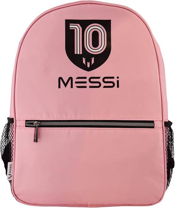 Messi Lifestyle Backpack, Bookbag with Pockets & Adjustable Straps