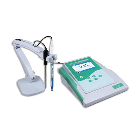 Apera Instruments PH910 Benchtop Lab pH Meter Kit with LabSen 211 Refillable Glass pH Electrode