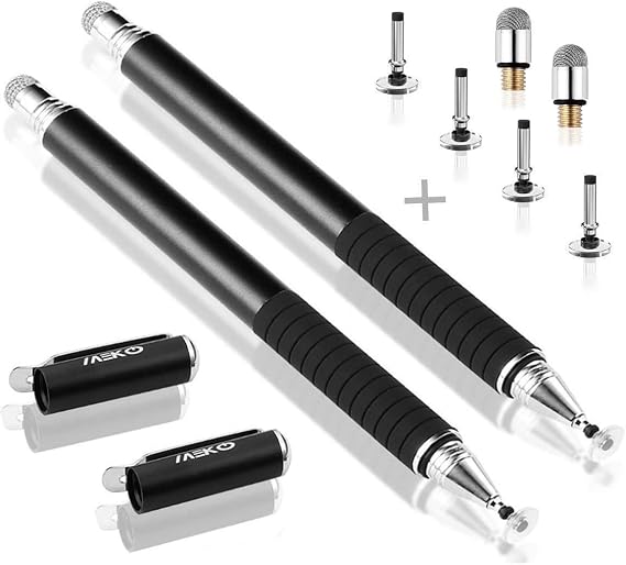 MEKO Stylus Pen for Touchscreen, 2-in-1 Universal Styilsts Pens