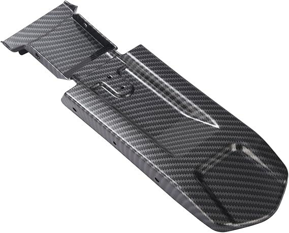 Rear Fender Inner Plate for Surron Light Bee, Imitation Carbon Fiber Pattern Mudguard Mud Guards for Electric Dirt Bike Sur Ron Light Bee X and Segway X160/X260
