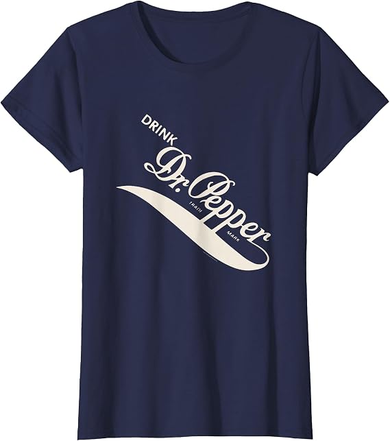 Dr. Pepper Vintage Drink Dr. Pepper Diagonal T-Shirt