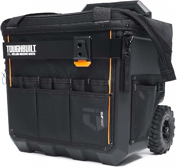 ToughBuilt Extra Large Rolling Bag with Solid Opening 450mm CT-61-18