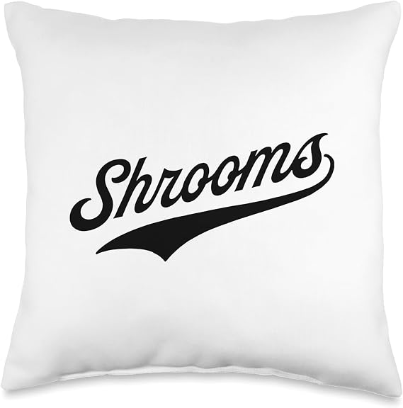 Shrooms Throw Pillow