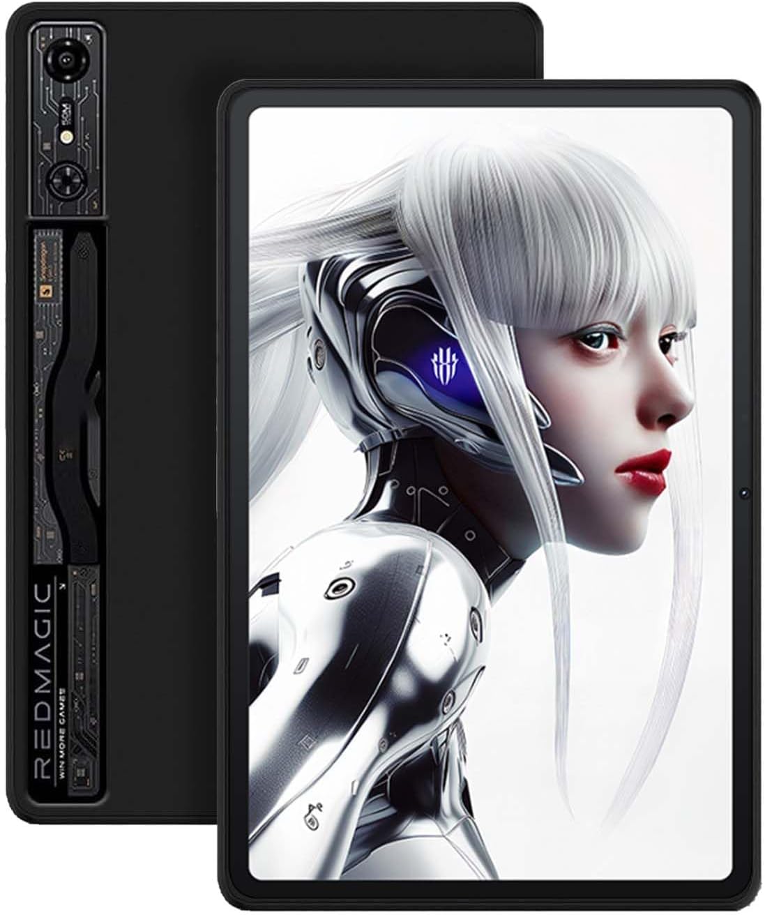 Case Cover for REDMAGIC Nova Gaming Tablet 10.9 inch, Slim Design Matte TPU Rubber Soft Skin Silicone Protective Cover for ZTE Nubia REDMAGIC Nova Gaming Tablet, Anti-Scratch,Shockproof,Black