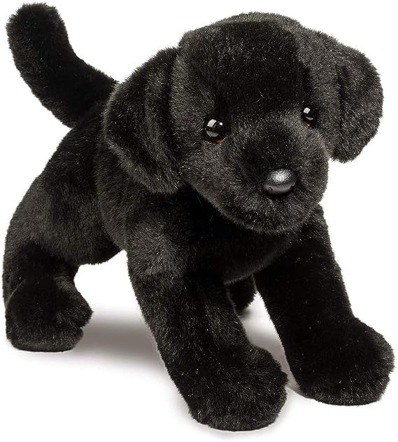 Douglas Brewster Black Lab Dog Plush Stuffed Animal