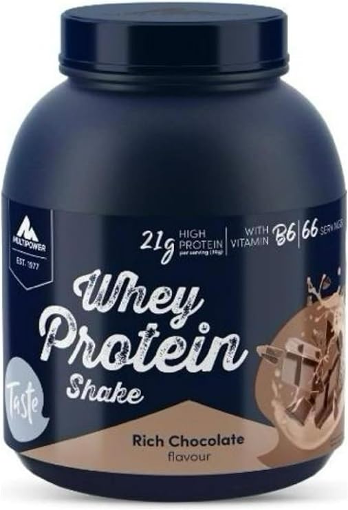 Multipower Pure Whey Protein, Çikolata Aromalı, 2000 Gr