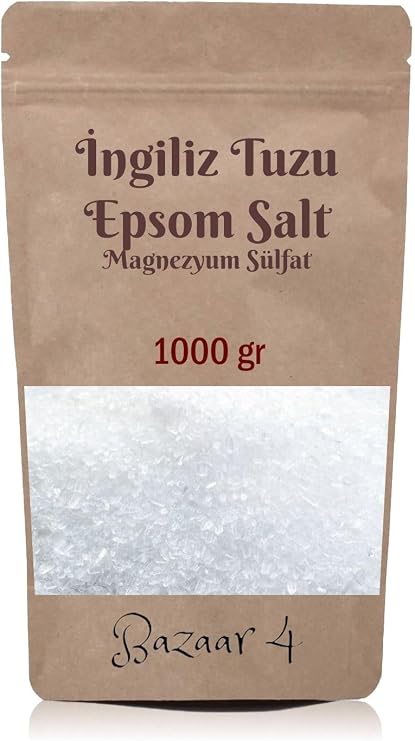 Bazaar 4 Ingiliz Tuzu - Epsom Salt 1000 Gr