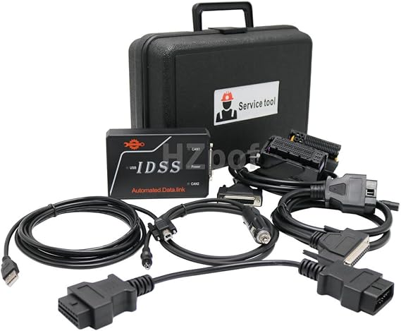 Excavator Diagnostic Tool Scanner MT10248 for Isuzu IDSS E-IDSS G-IDSS Diesel Engine Programming Calibration Data Cylinder Failure Test (G-IDSS for Trucks Adapter)