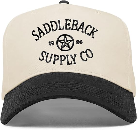 Saddleback Supply Embroidered Lone Star Five Panel Adjustable Snapback Hat