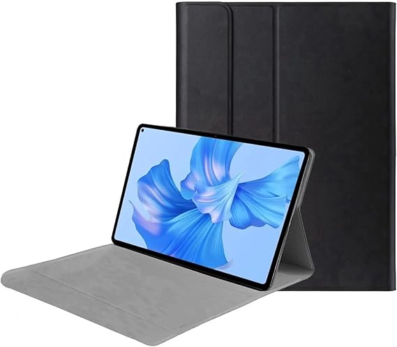 Microcase Honor Magic Pad 2 12.3 inch Tablet ile Uyumlu Sleeve Serisi Mıknatıs Kapak Standlı Kılıf - SLORTA (Siyah)