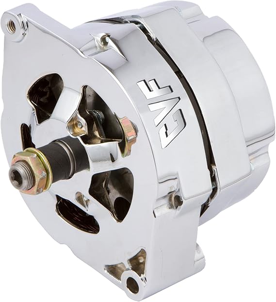 GM 1 Wire Alternator 140 Amp Chrome