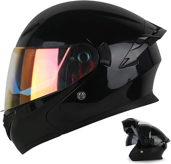 Lightweight Modular Motorcycle Helmet DOT