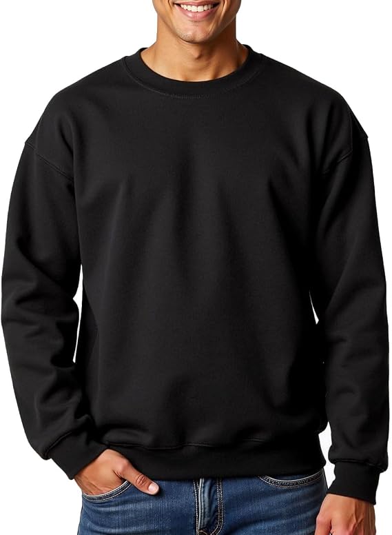 Men'S Crewneck Sweatshirt Long Sleeve Baggy Sweatshirts Lightweight Crew Neck Pullover