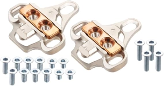 XPEDO XPR Road Cleat Set, 3-Bolt Shoes to SPD Pedal Adapter | Ride XPEDO SPD pedals with 3-bolt road shoes, 6 float, fits XPEDO SPD-style pedals, mounting hardware included