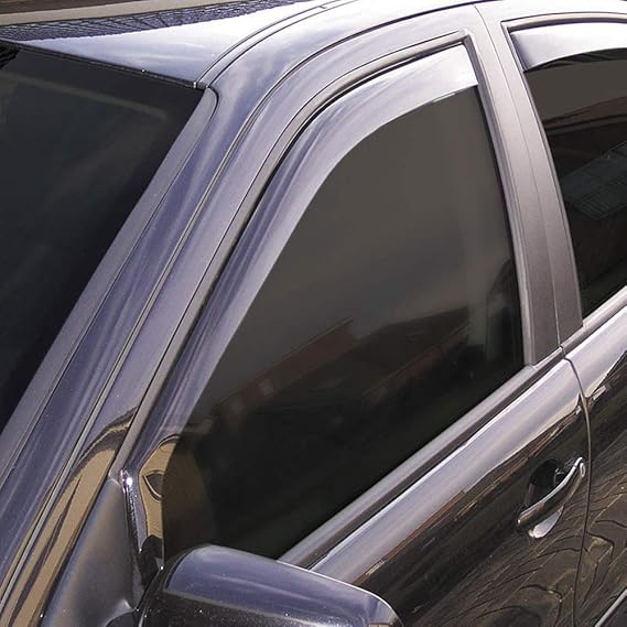 Climair 3953 Window Visors Dark Volkswagen Tiguan 5 Doors 2016 Black