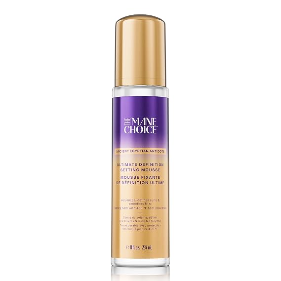 The Mane Choice Ancient Egyptian Antidote Ultimate Definition Setting Mousse