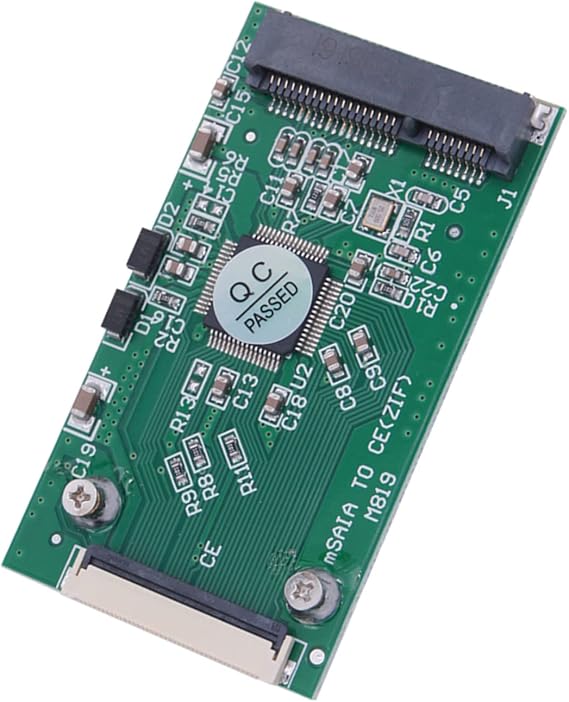 WANGCL Msata Adapter MSATA to CE ZIF for 1.8" mini SATA SSD Adapter Converter