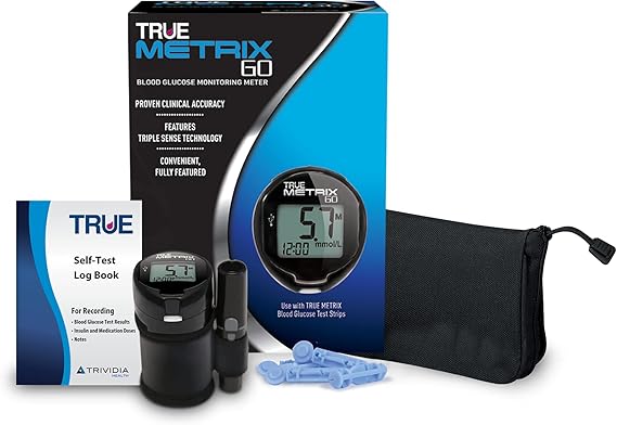 TRUE METRIX GO Blood Glucose Monitoring Meter, Black