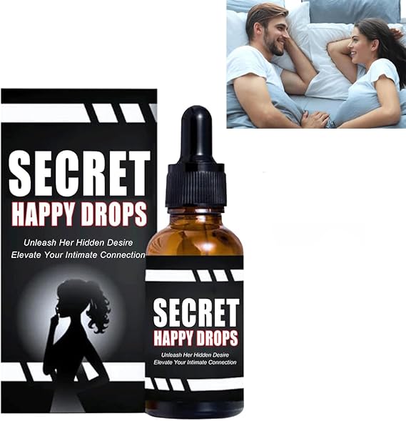 Secret Happy Drops, Pleasure Peak Secret Potion, Happy Hormones Drops for Women, Boost Energy Sensitivity, DesireFusion Passion Elixir, Promoting Improved Blood Flow (1pc)