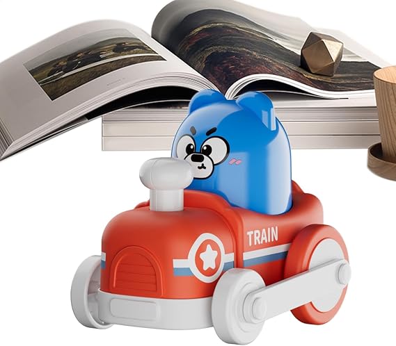 Pull Back Car Toys | Toddler Vehicle Toys | Friction Powered Car Toy | Push And Go | Toddler For Boys Interactive Fun For Kids For Boys, Girls, Family Fun