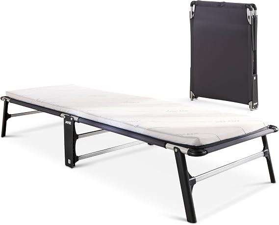 JAY-BE CE70 Compact Folding Bed with e-Fibre Mattress, Single