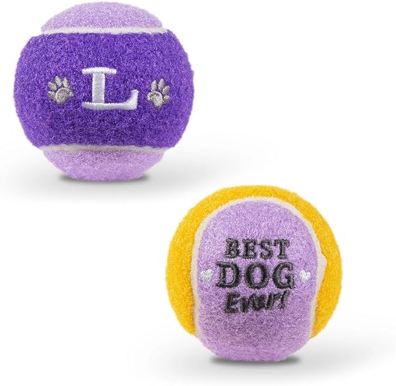 History & Heraldry Personalised Dog Balls – Pet Toy for Fun & Play – Durable, Chew-Resistant Fetch Balls for Small, Medium & Large Dogs (L)