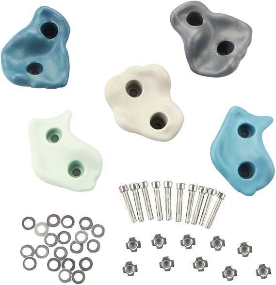 IFOYO Climbing Holds for Kids, 5 Pack Large Rock Climbing Holds