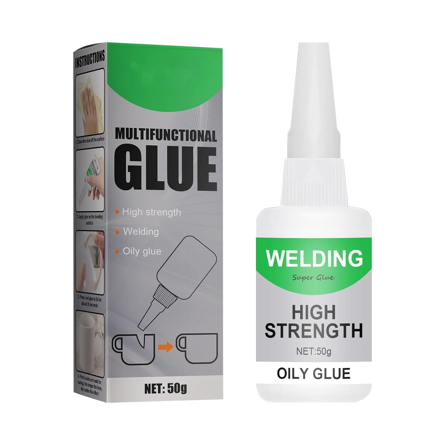 Pickelect Welding High-Strength Oily Glue, 2025 New Welding High-Strength Oily Glues, Waterproof Glue Home, Strong Adhesion for Metal, Wood, Ceramics,Leather, Glass 1