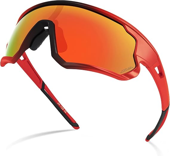 FMY Cycling Glasses Polarised Sports Sunglasses for Men Women