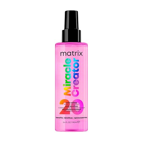 Matrix Leave-In Spray mit 20 pflegenden Eigenschaften Für alle Haartypen Miracle Creator Spray 1 x 190 ml
