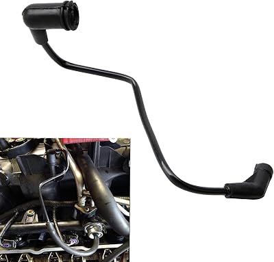 gunhunt 1 PC Automobile Fuel Pressure Regulator Vacuum Hose, Hose Vacuum Hose for 4.8L 5.3L 6.0L Engine, Replacement Part 17113556, Compatible with GMC Chevrolet Silverado Car Accessories Black