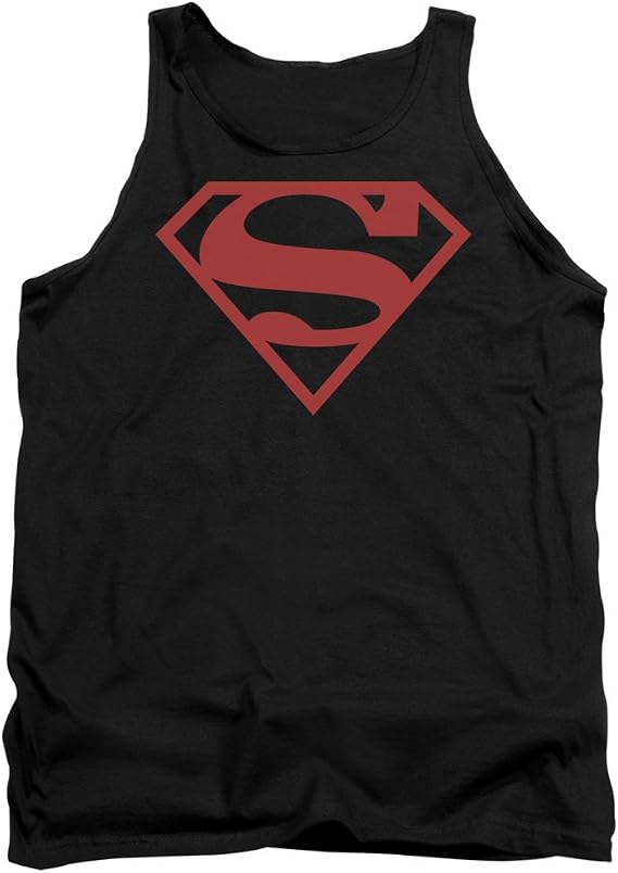 Superboy Red Symbol Tank Top