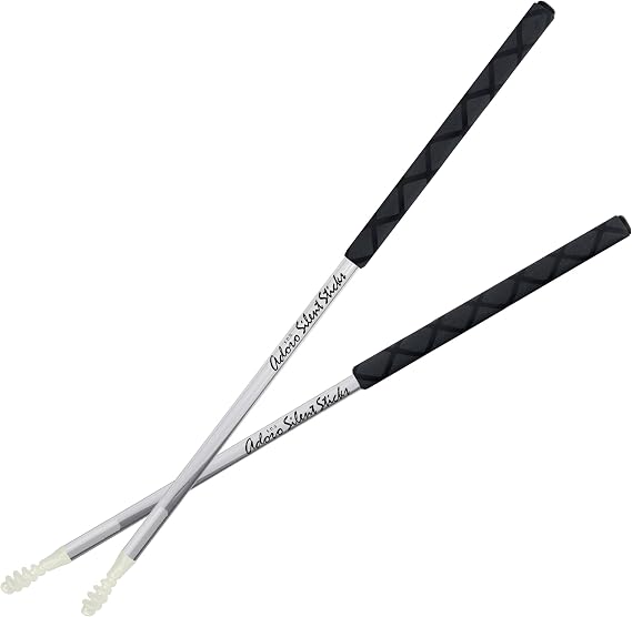 Adoro Silent Sticks - SSX - Quiet Drum Sticks - Quiet Drumsticks Ideal for Acoustic Music - Reduced Volume with Full Sound - No Sound Insulation Wall Required - 1 Set