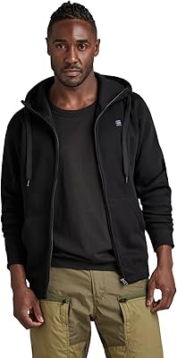 G-STAR mens Premium Core Hooded Sweater
