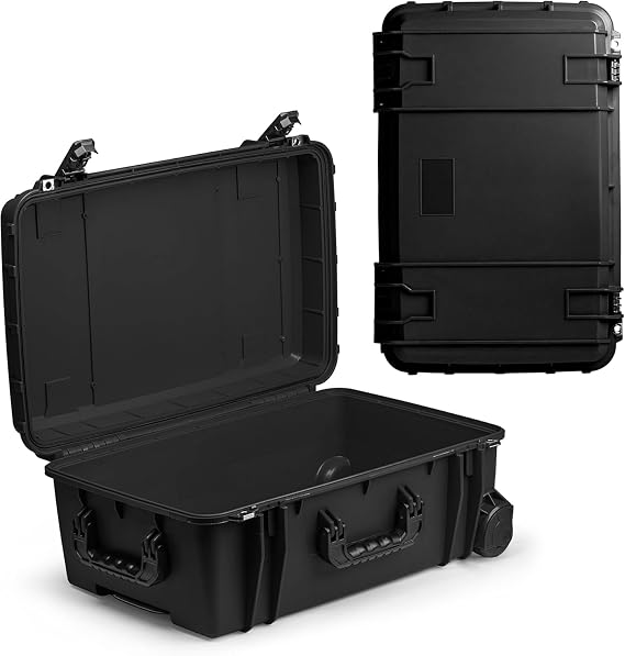 Seahorse 920 Heavy Duty Protective Dry Box Case - TSA Approved/Mil Spec / IP67 Waterproof/USA Made