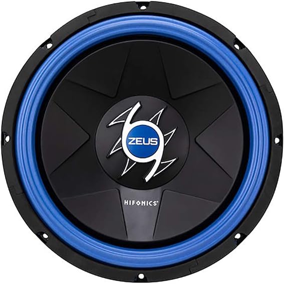 Hifonics ZG12D4 Zeus Gamma ZG Series 12-Inch 800 Watt Max Subwoofer (ZG10D4)