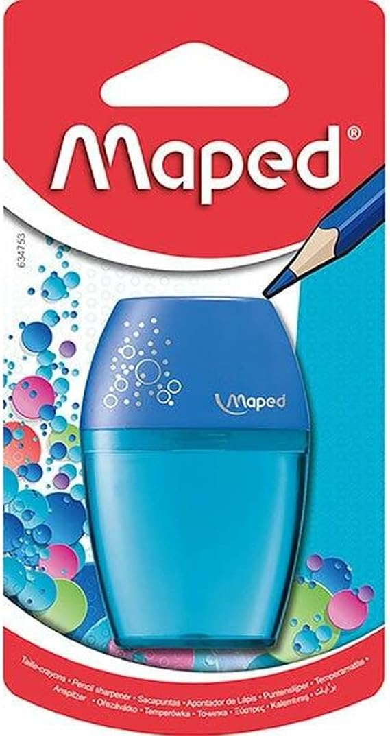 Maped Shaker Manual Pencil Sharpener – Pencil Sharpeners (Manual Pencil Sharpener)