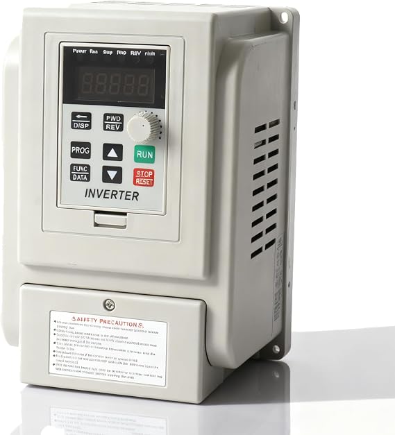 VFD Single to 3 Phase, 4kW 220V Single-Phase Variable Frequency Drive Inverter, VFD Speed Controller Inverter for 3-Phase Motor