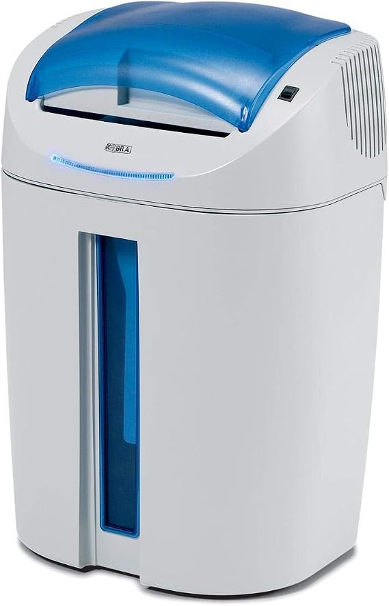 Kobra +2 SS4 Medium Volume Personal and Office Strip Cut Shredder with Opening Lid and 2 Separate Cutting Blades; For Paper and for CD/DVD