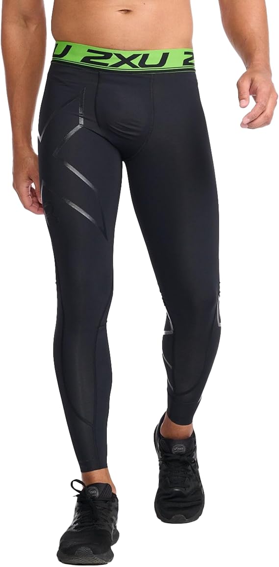 2XU Men's Refresh Recovery Compression Tights, Black/Nero, X-Large
