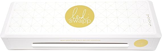 Heidi Swapp 9.5" Foil Applicator Machine Starter Kit, 4 Roller, Up to Letter-Size (9.5") Electrothermal Laser-Printer Toner-Reactive Foiling, Compatible with Toner-Reactive Foils & Carrier Sheets