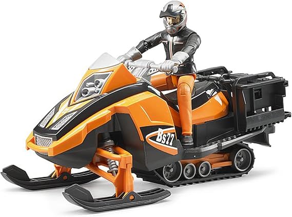 Bruder Snowmobile with Driver & Accessories
