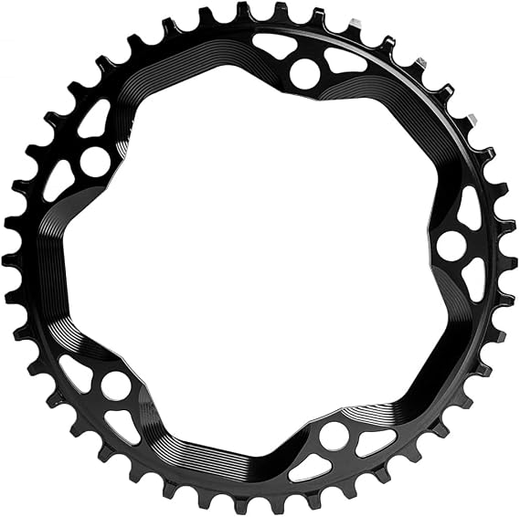 absoluteBLACK 5-Bolt Chainring Black, 42T X 110Bcd