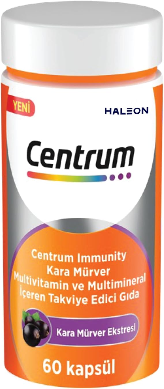 Centrum Immunity Kara Mürver Multivitamin 60 Kapsül
