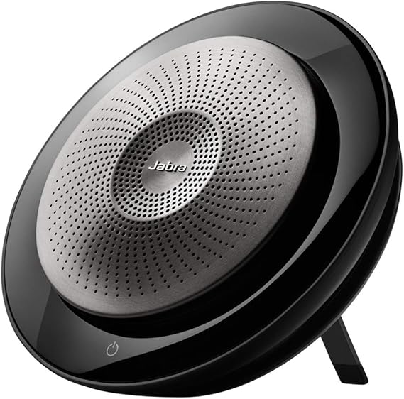 Jabra Speak 710 UC Wireless Bluetooth Speakerphone with Link 370 USB Adapter Portable Conference Speaker for Holding Meetings Anywhere with Immersive Sound - Certified for Zoom & Google Meet