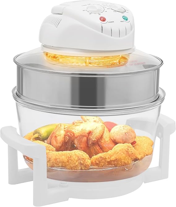 Airy Fryer, 17L/17.96QT Convection Oven Roaster Electric Cooker, Airfryer Oven with 2 Grill, 482F, Electric Cooker for French Fries, Ideal for Home