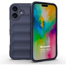 Microsonic Apple iPhone 16 Kılıf Oslo Prime Lacivert [iPhone 16 ile Uyumlu Kılıf - Lacivert]